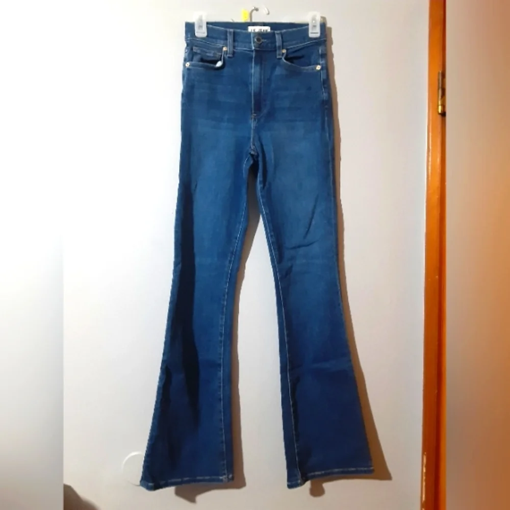 Le Jean Remy Flare Classic Blue Flared Women Jeans Size 25 - Picture 2 of 7